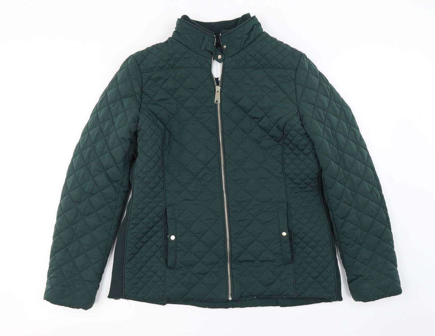 DASH Womens Green   Jacket Coat Size 12