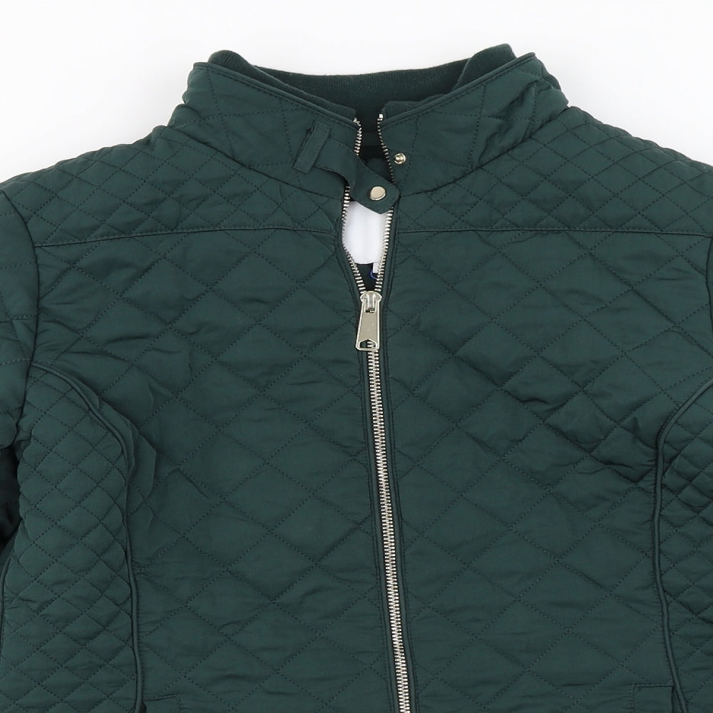 DASH Womens Green   Jacket Coat Size 12