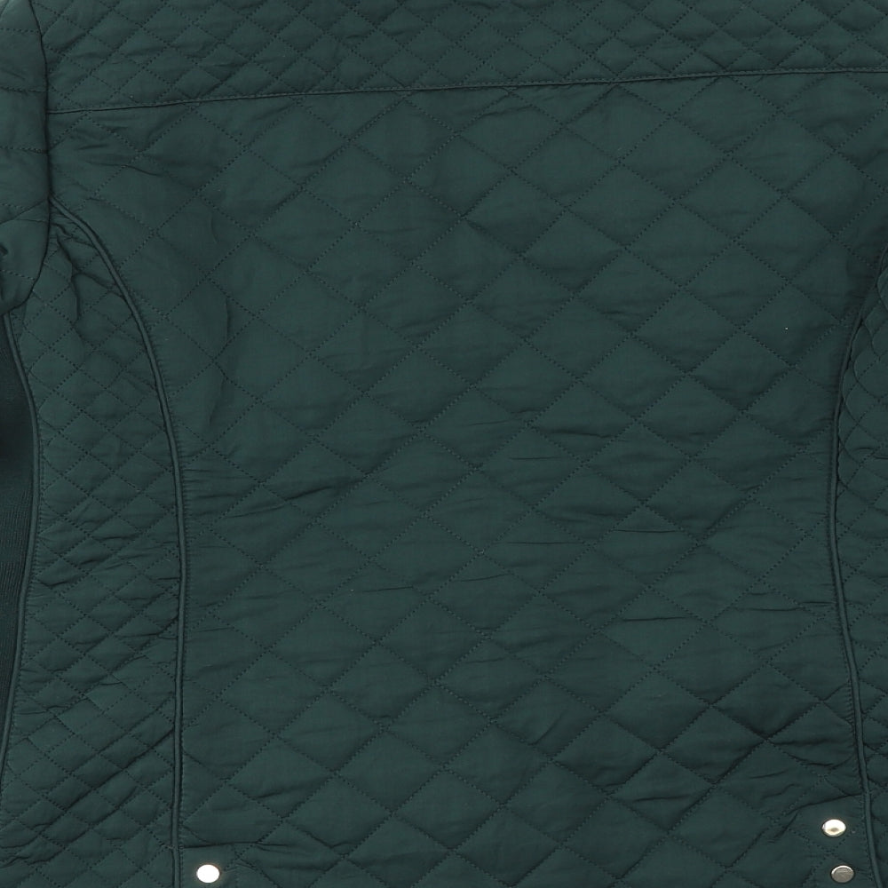 DASH Womens Green   Jacket Coat Size 12