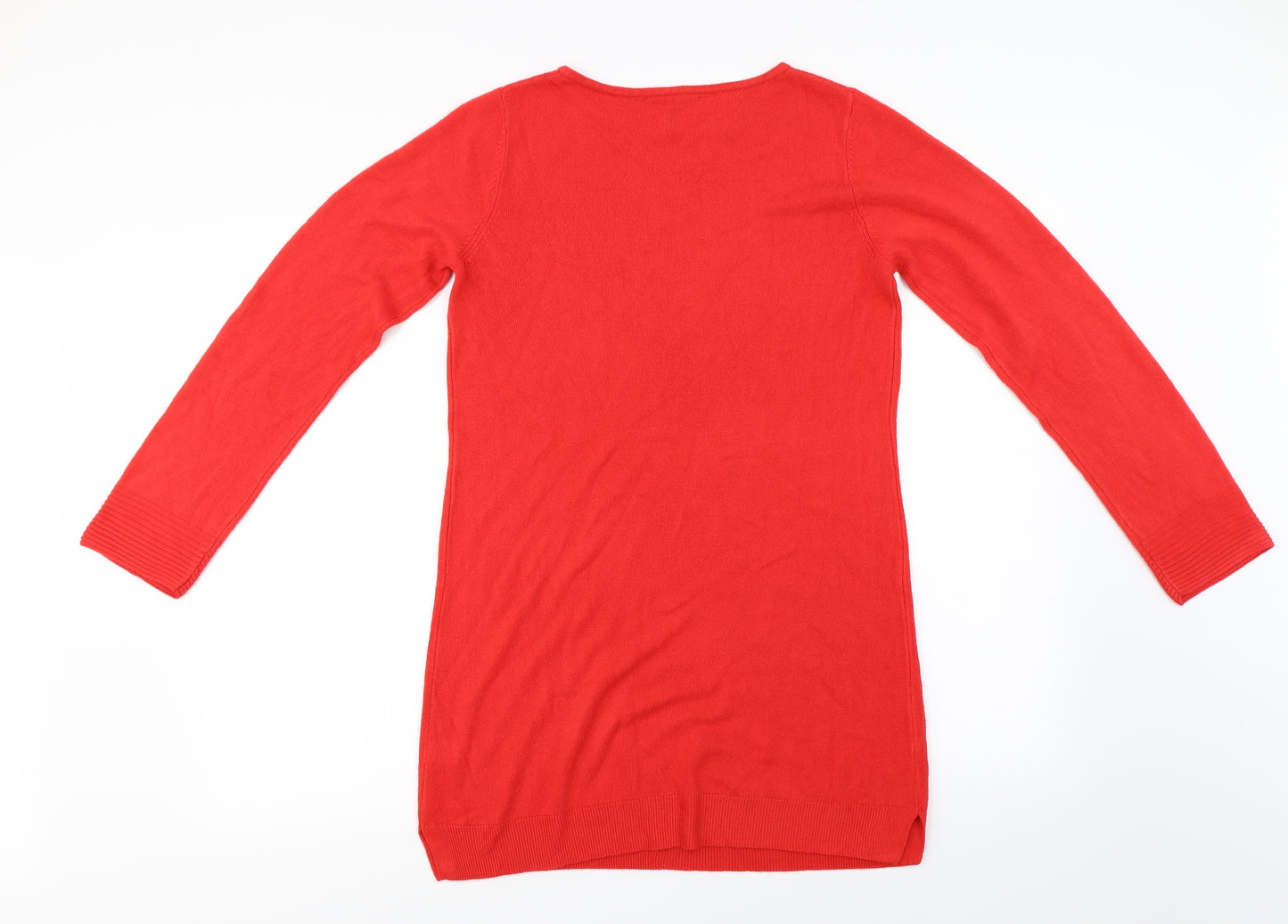 love knitwear  Womens Red   Jumper Dress  Size 12