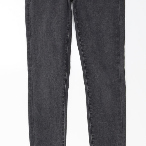 denim co Womens Grey   Skinny Jeans Size 6 L28 in