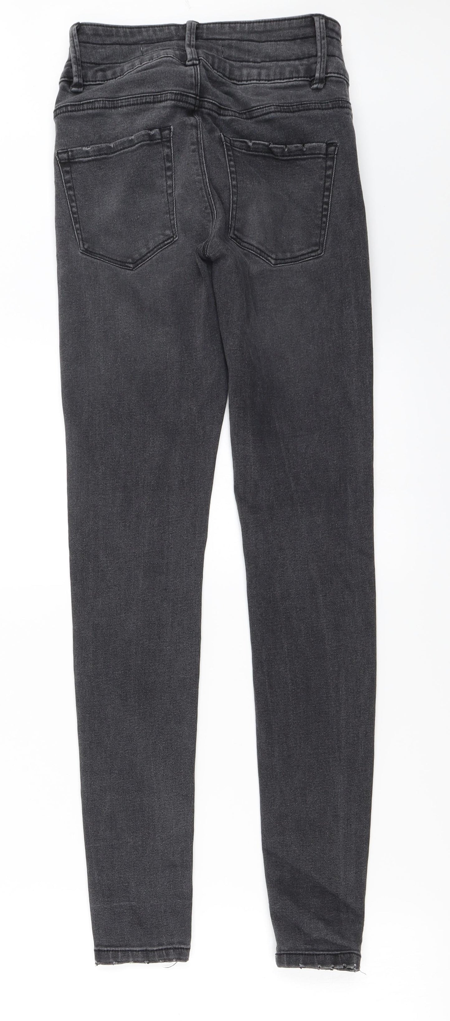 denim co Womens Grey   Skinny Jeans Size 6 L28 in