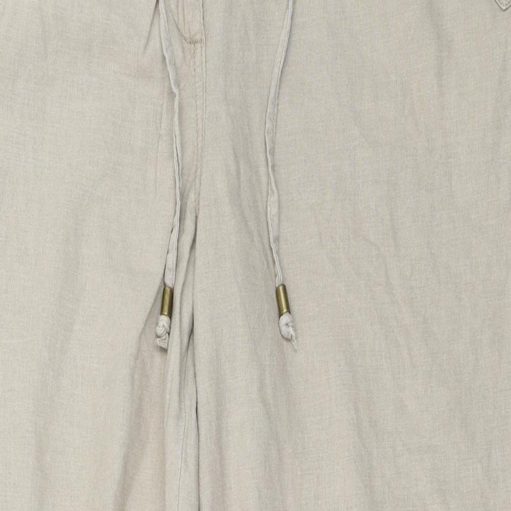 George Womens Beige   Trousers  Size 16 L27 in