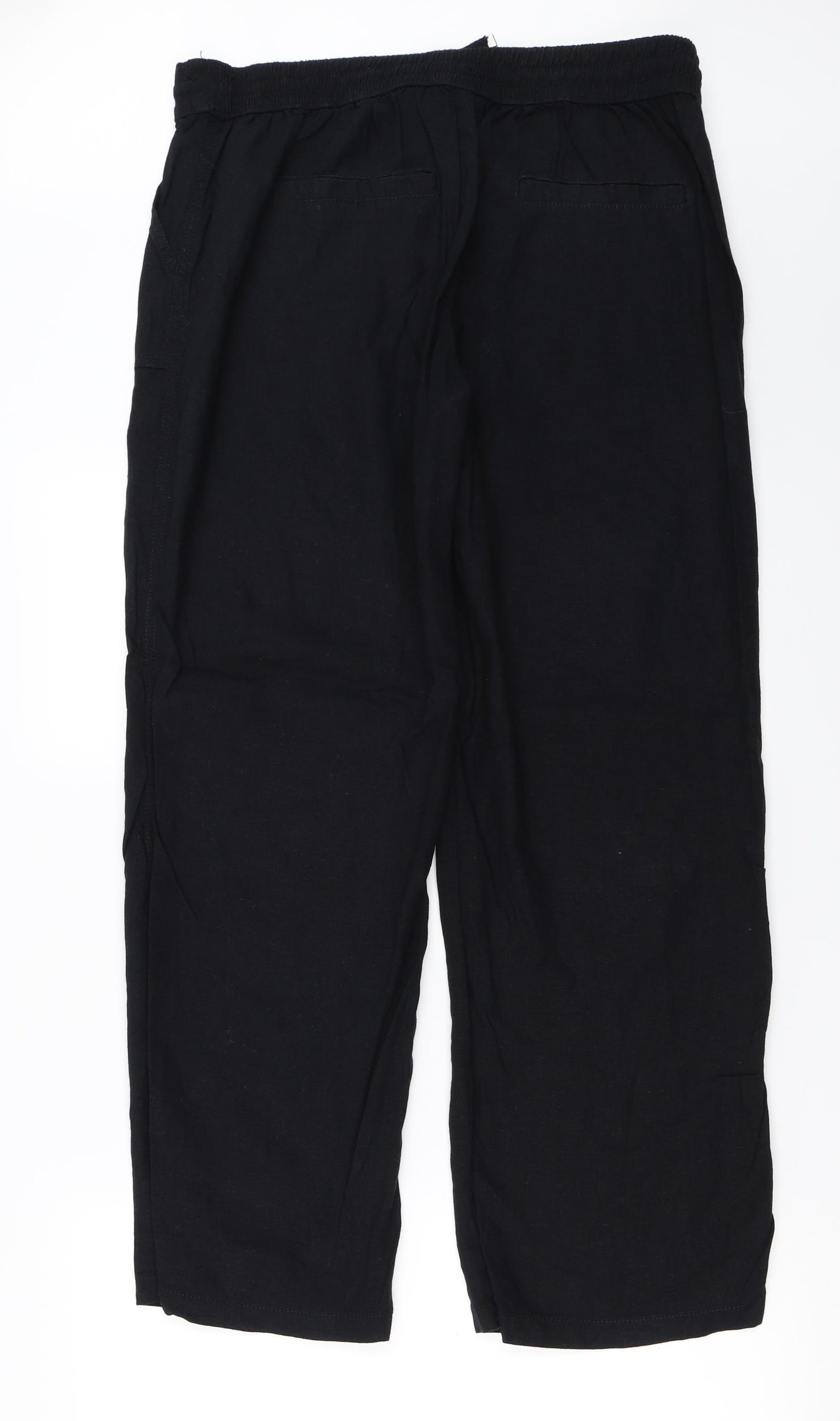 George Womens Black   Trousers  Size 14 L27 in