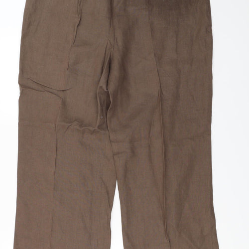 Jaeger  Womens Brown   Trousers  Size 16 L24 in