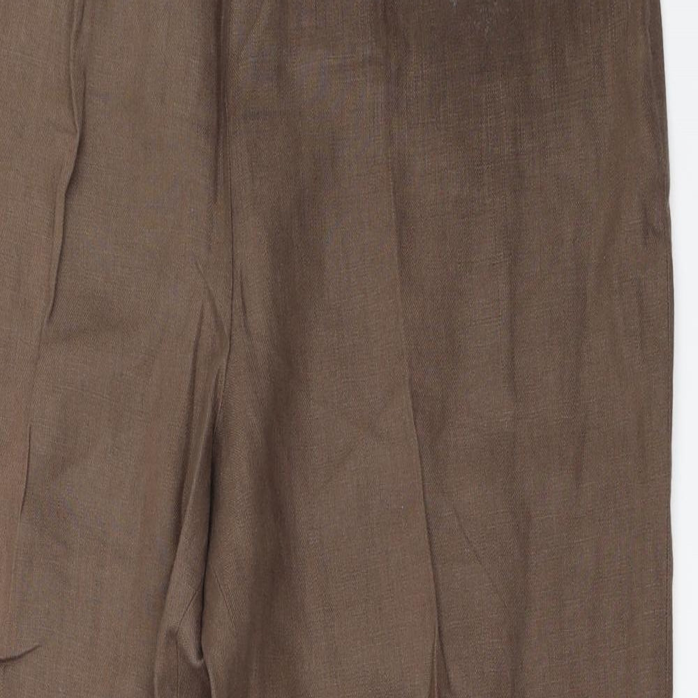 Jaeger  Womens Brown   Trousers  Size 16 L24 in