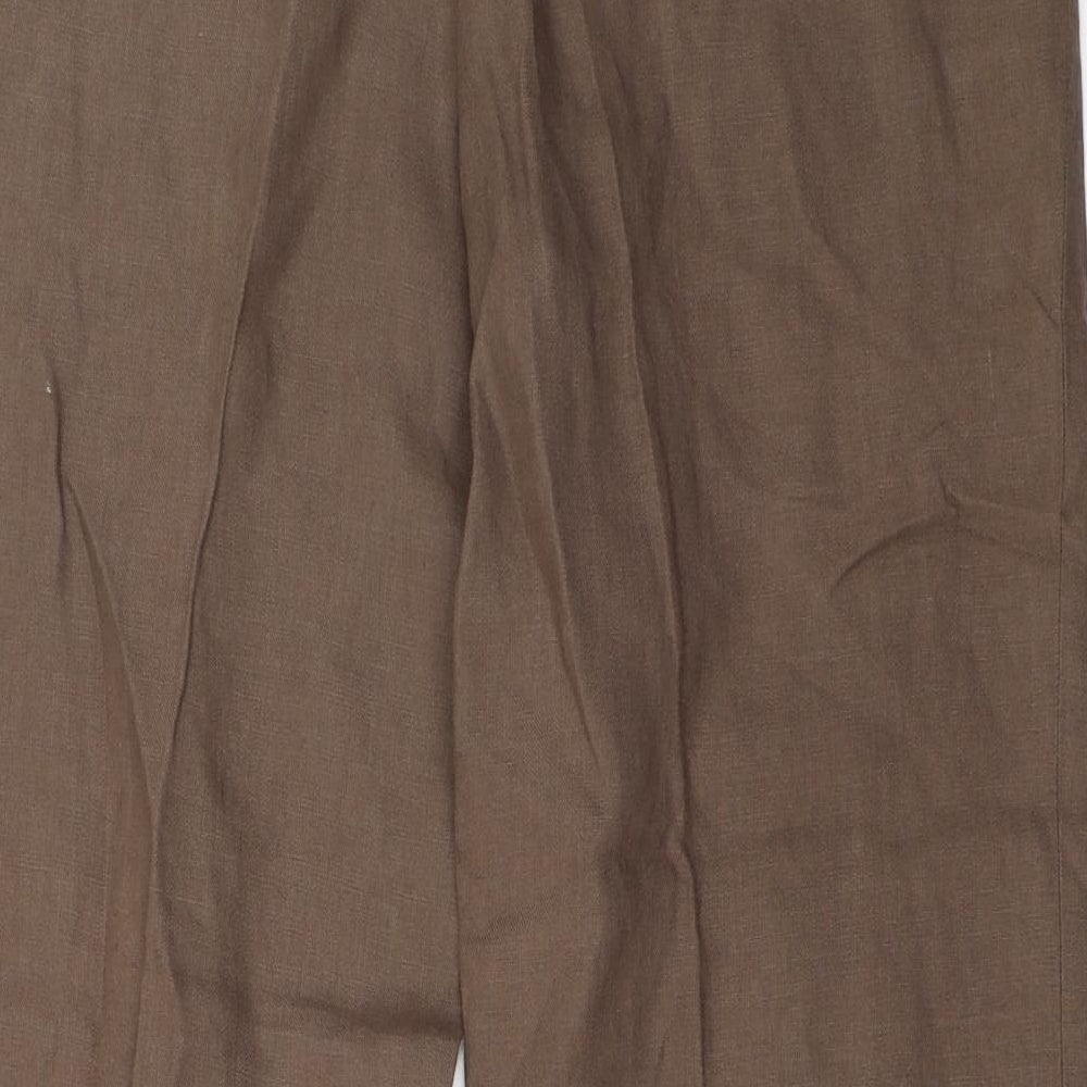 Jaeger  Womens Brown   Trousers  Size 16 L24 in
