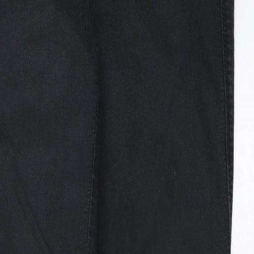 Benneton Jeans Women's Black Cotton Jegging Size 28 in