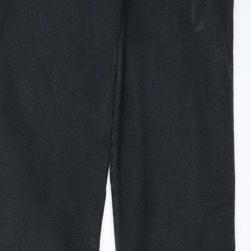 Benneton Jeans Women's Black Cotton Jegging Size 28 in