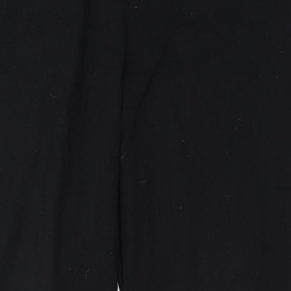 Marks and Spencer Womens Black   Trousers  Size 12 L26 in