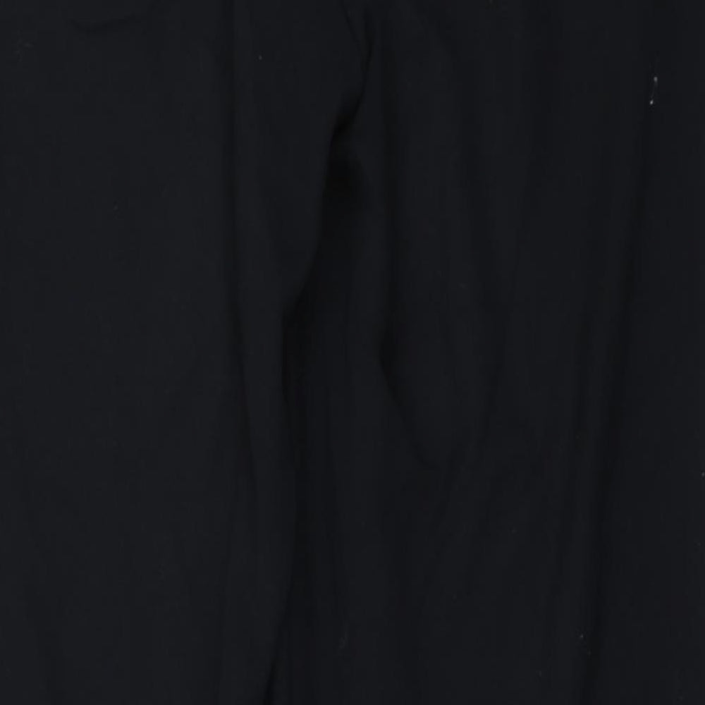 Marks and Spencer Womens Black   Trousers  Size 12 L26 in