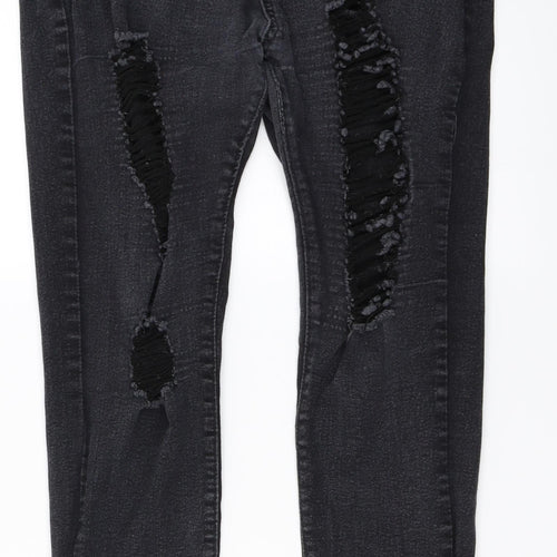 SheIn Womens Black   Skinny Jeans Size 28 in L24 in