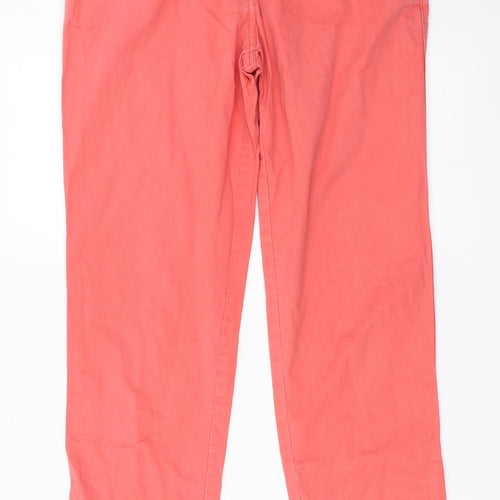 Papaya Womens Pink   Straight Jeans Size 12 L27 in