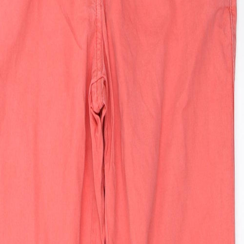 Papaya Womens Pink   Straight Jeans Size 12 L27 in