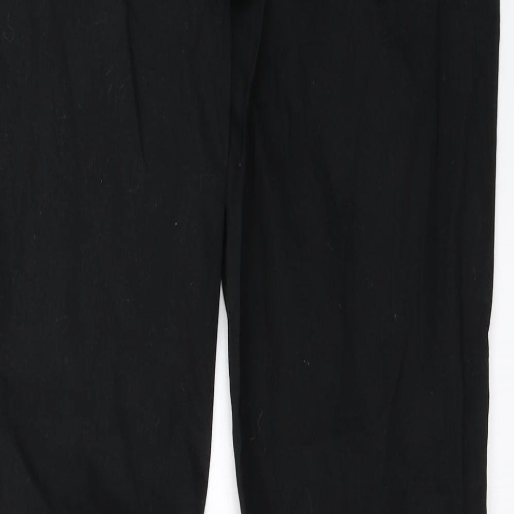George Womens Black   Trousers  Size 10 L24 in