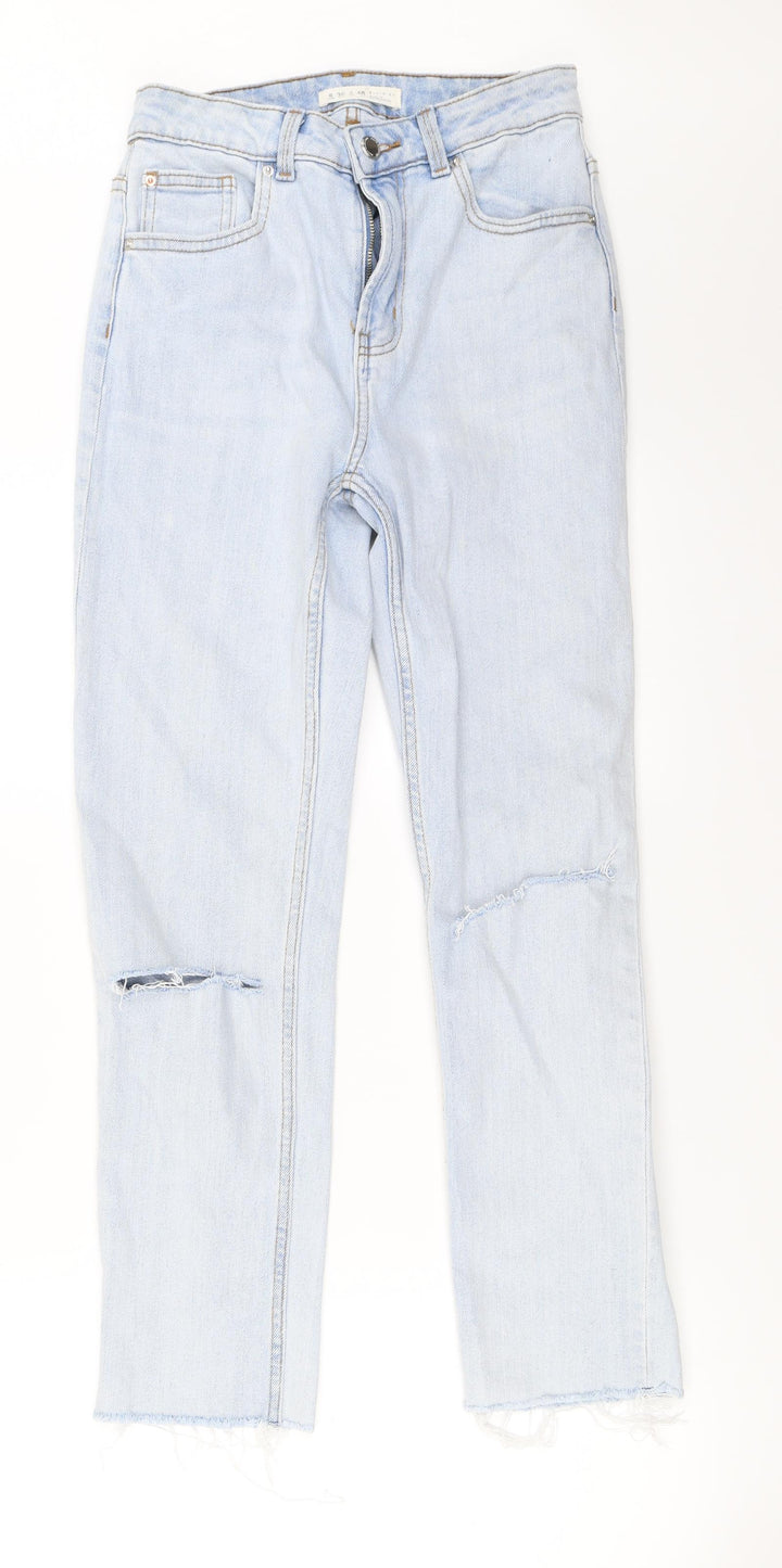 denim co Womens Blue Skinny Jeans Size 8 L25 in