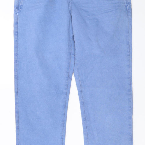 Preworn Womens Blue   Skinny Jeans Size 38 in L32 in