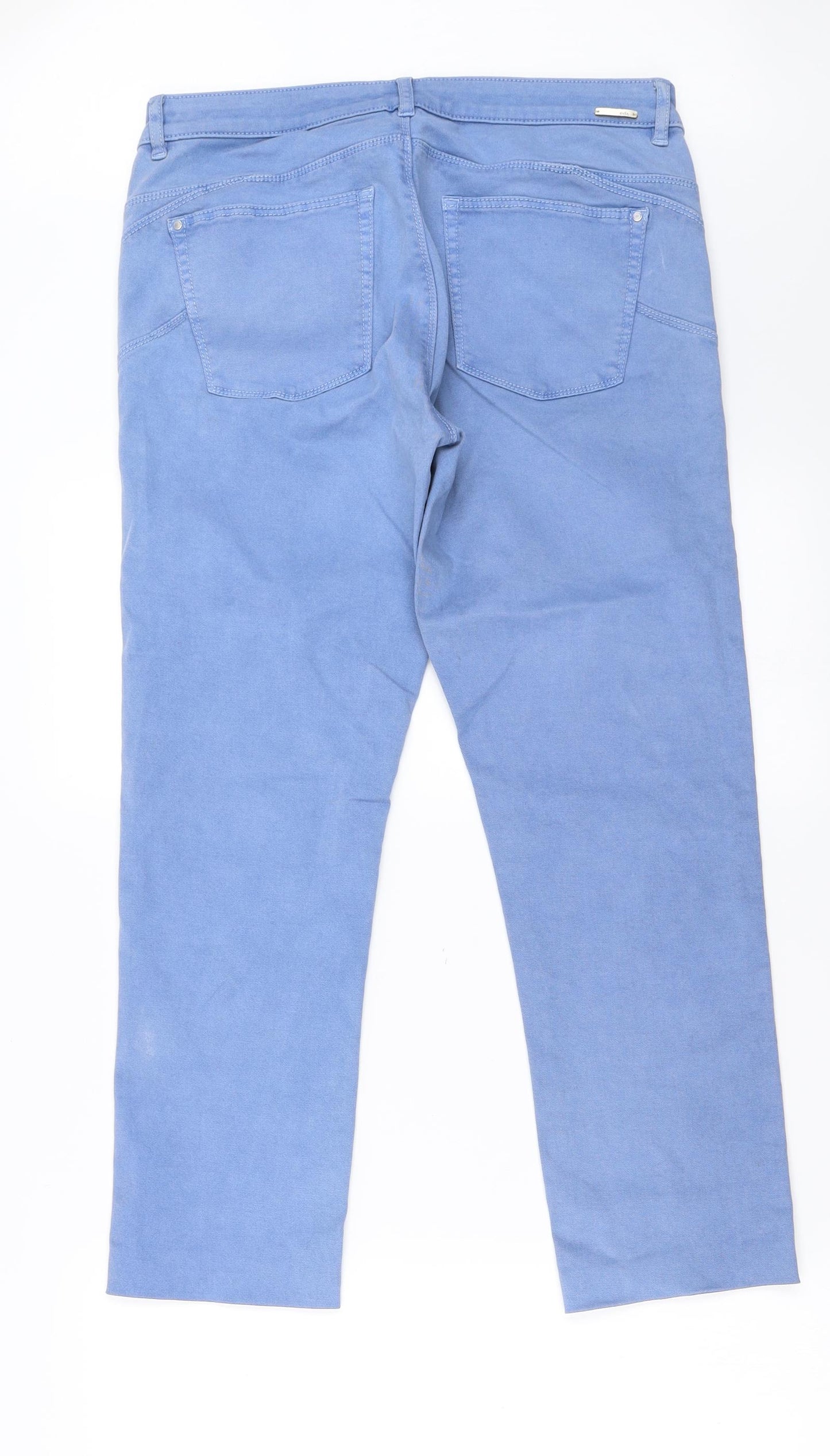 Preworn Womens Blue   Skinny Jeans Size 38 in L32 in