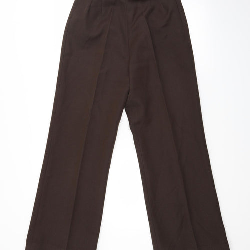 Preworn Womens Brown   Trousers  Size 10 L27 in