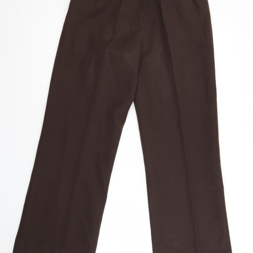 Preworn Womens Brown   Trousers  Size 10 L27 in