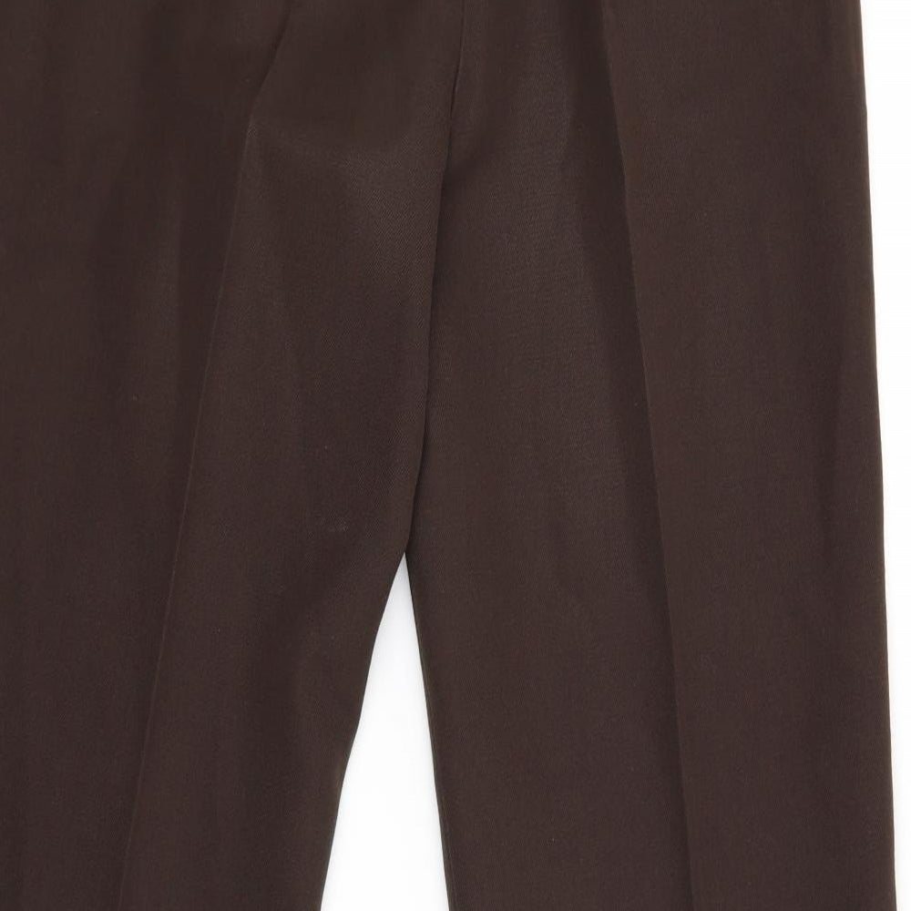 Preworn Womens Brown   Trousers  Size 10 L27 in