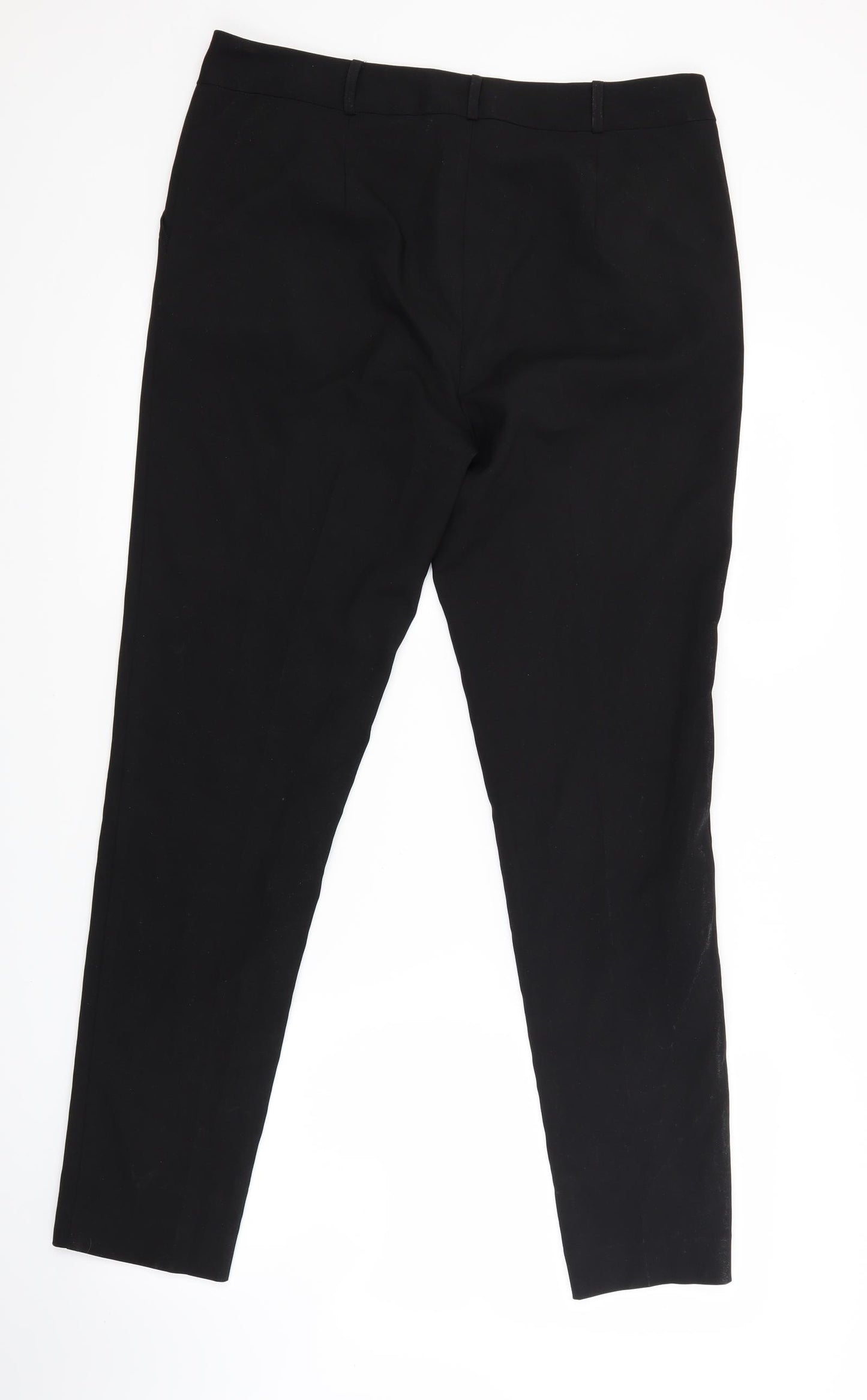 New Look Womens Black   Trousers  Size 12 L27 in