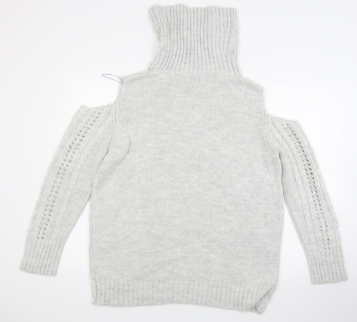 Papaya Womens Grey   Pullover Jumper Size L