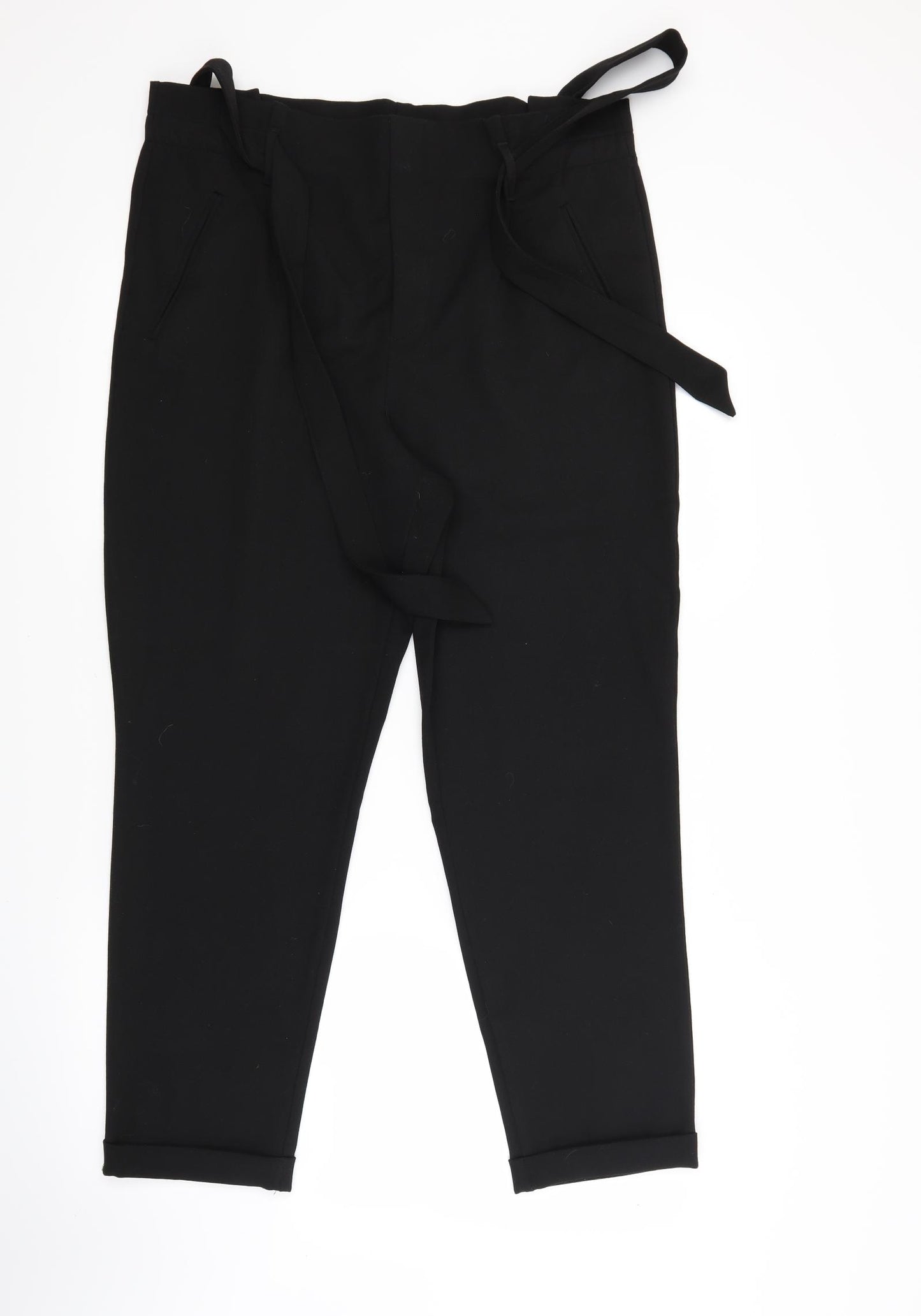 Zara Womens Black   Trousers  Size L L26 in
