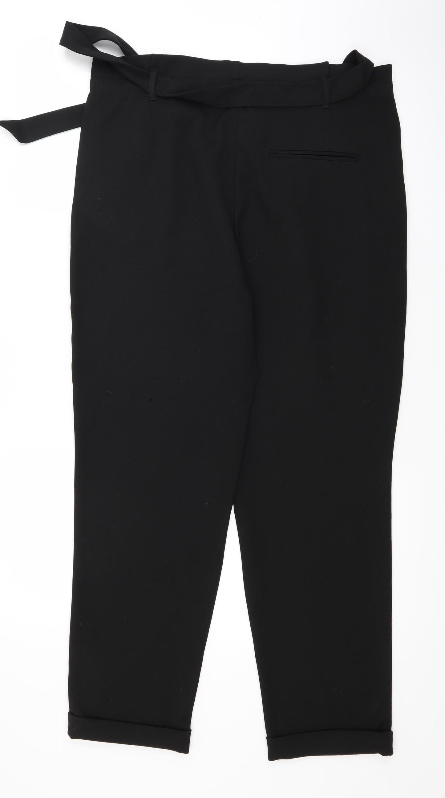 Zara Womens Black   Trousers  Size L L26 in
