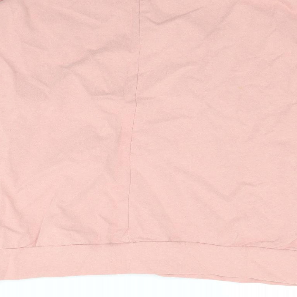 Woolovers Womens Pink   Pullover Sweatshirt Size M