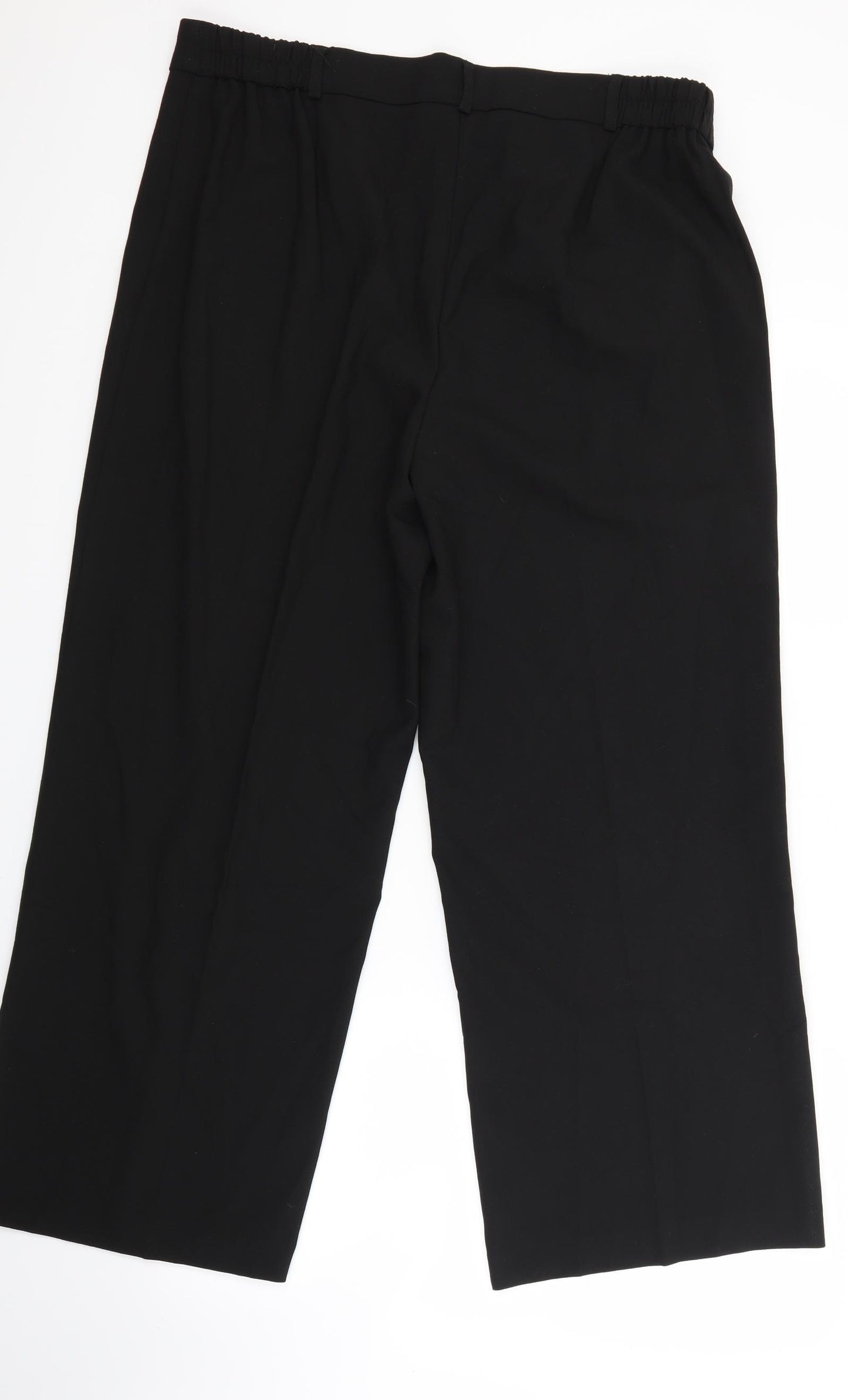 Agenda Womens Black   Trousers  Size 16 L26 in