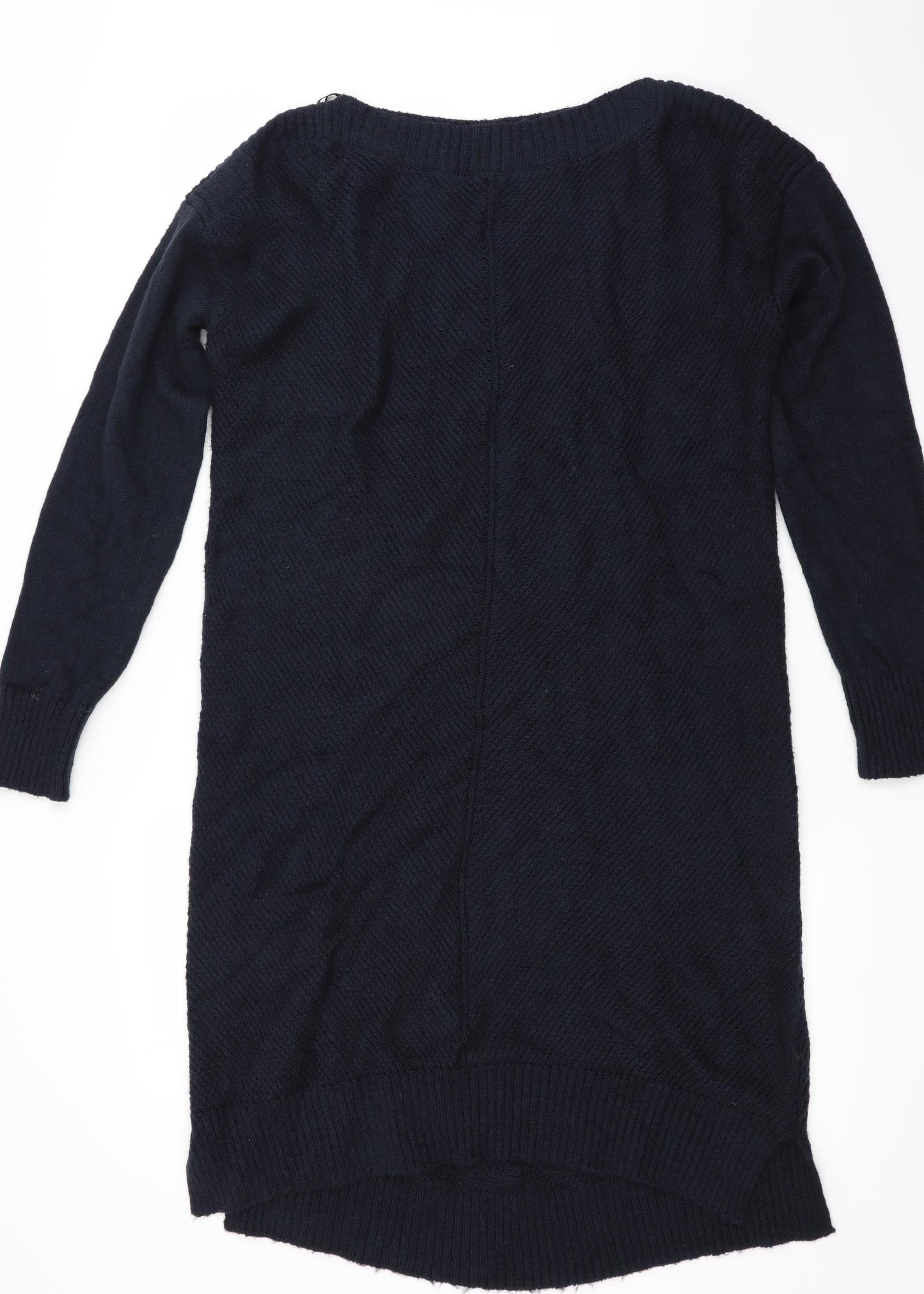 Fat Face Womens Blue  Knit Jumper Dress  Size 14