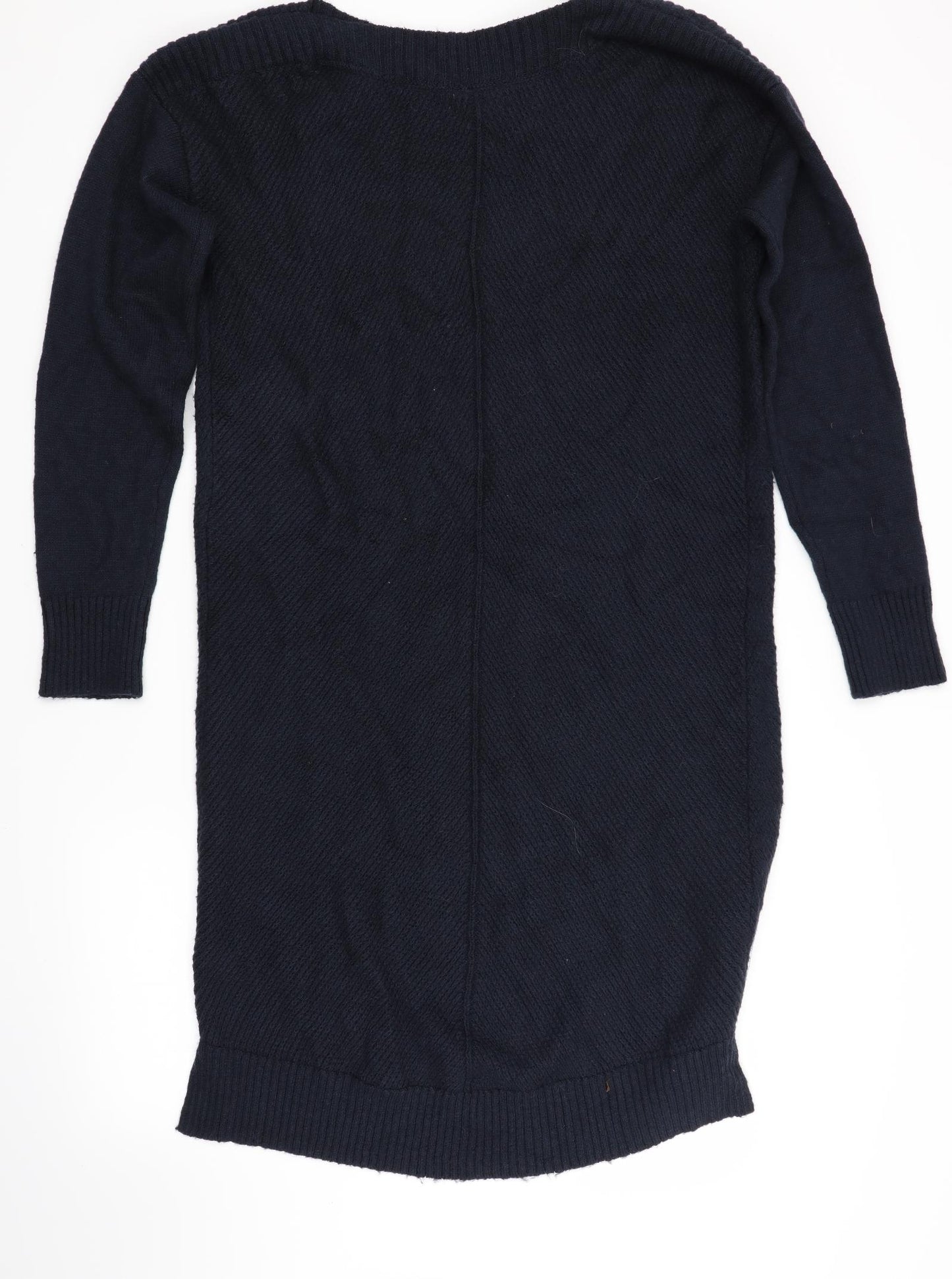 Fat Face Womens Blue  Knit Jumper Dress  Size 14