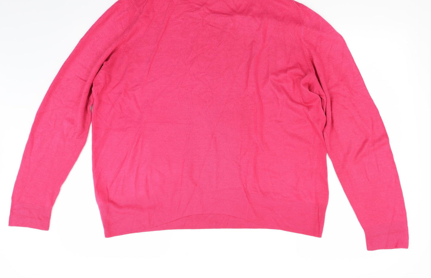 Marks and Spencer Womens Pink   Pullover Jumper Size 18