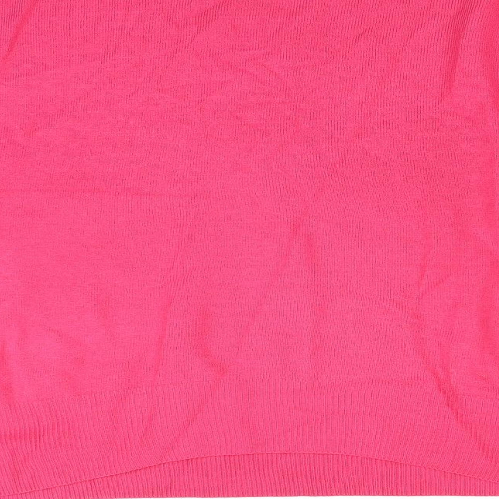 Marks and Spencer Womens Pink   Pullover Jumper Size 18