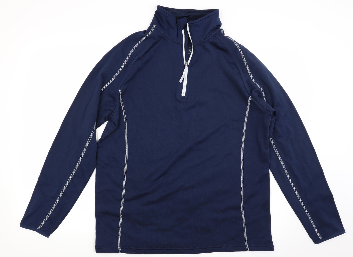 Crane Mens Blue   Pullover Sweatshirt Size L