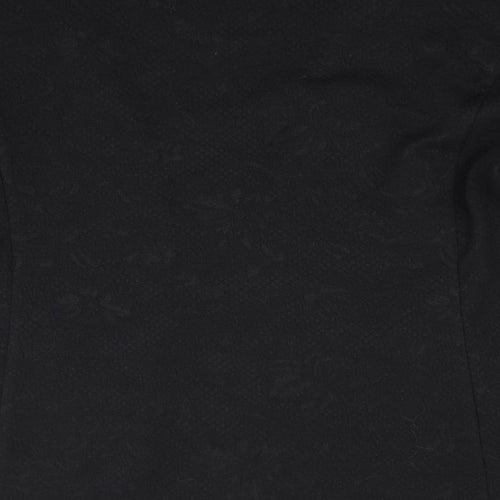 George Womens Black   Jacket Coat Size 8