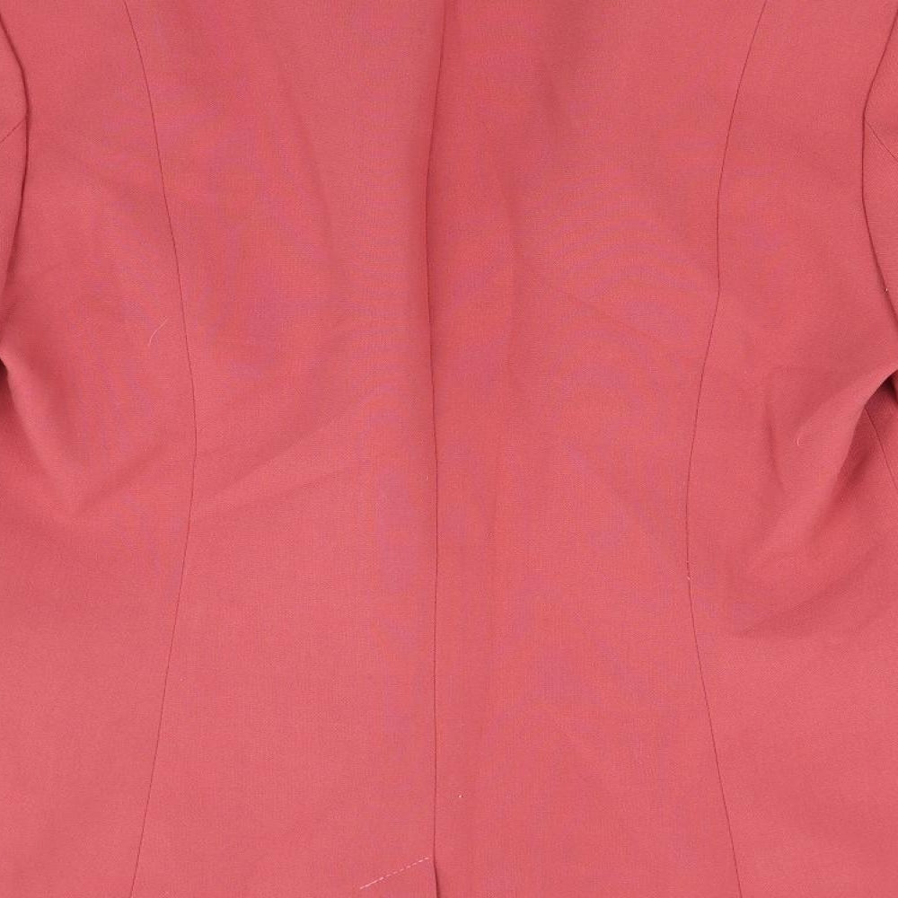 Elnay Womens Red   Jacket Blazer Size 18