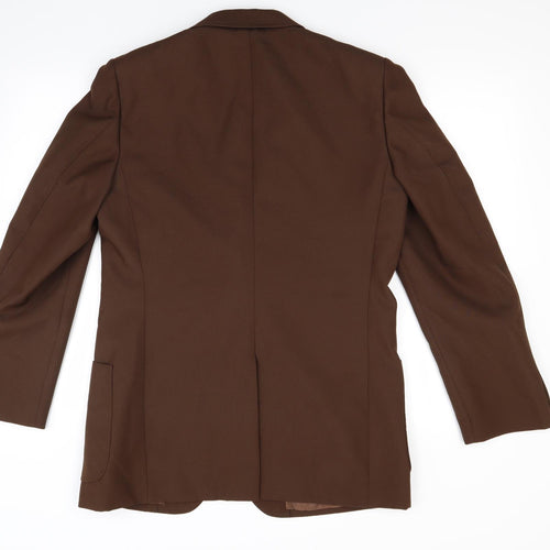 Preworn Mens Brown   Jacket Blazer Size 40