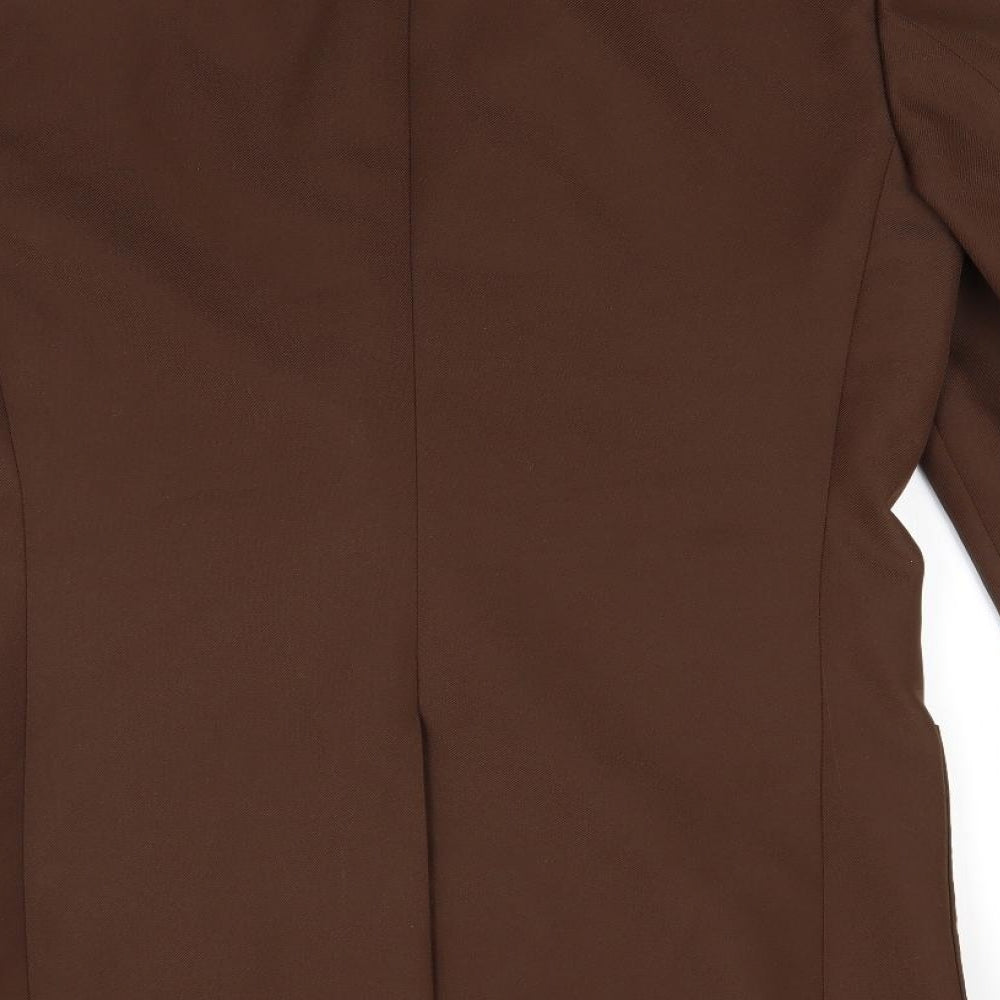 Preworn Mens Brown   Jacket Blazer Size 40