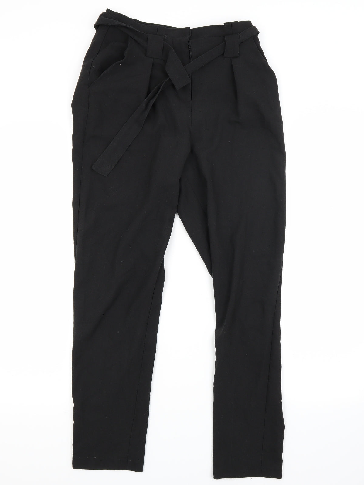 Missguided Womens Black   Trousers  Size 8 L28 in