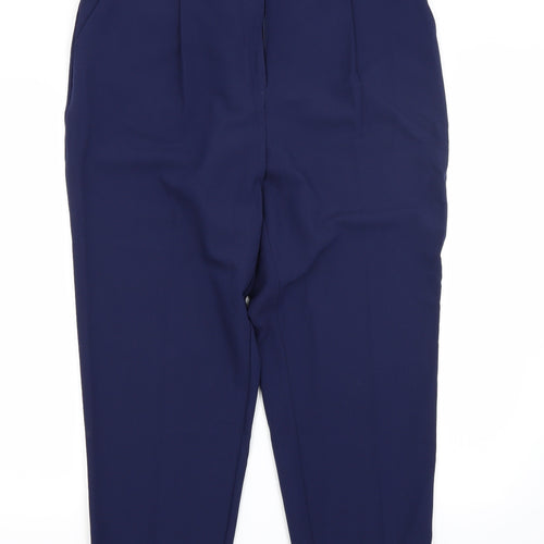 Papaya Womens Blue   Trousers  Size 16 L27 in