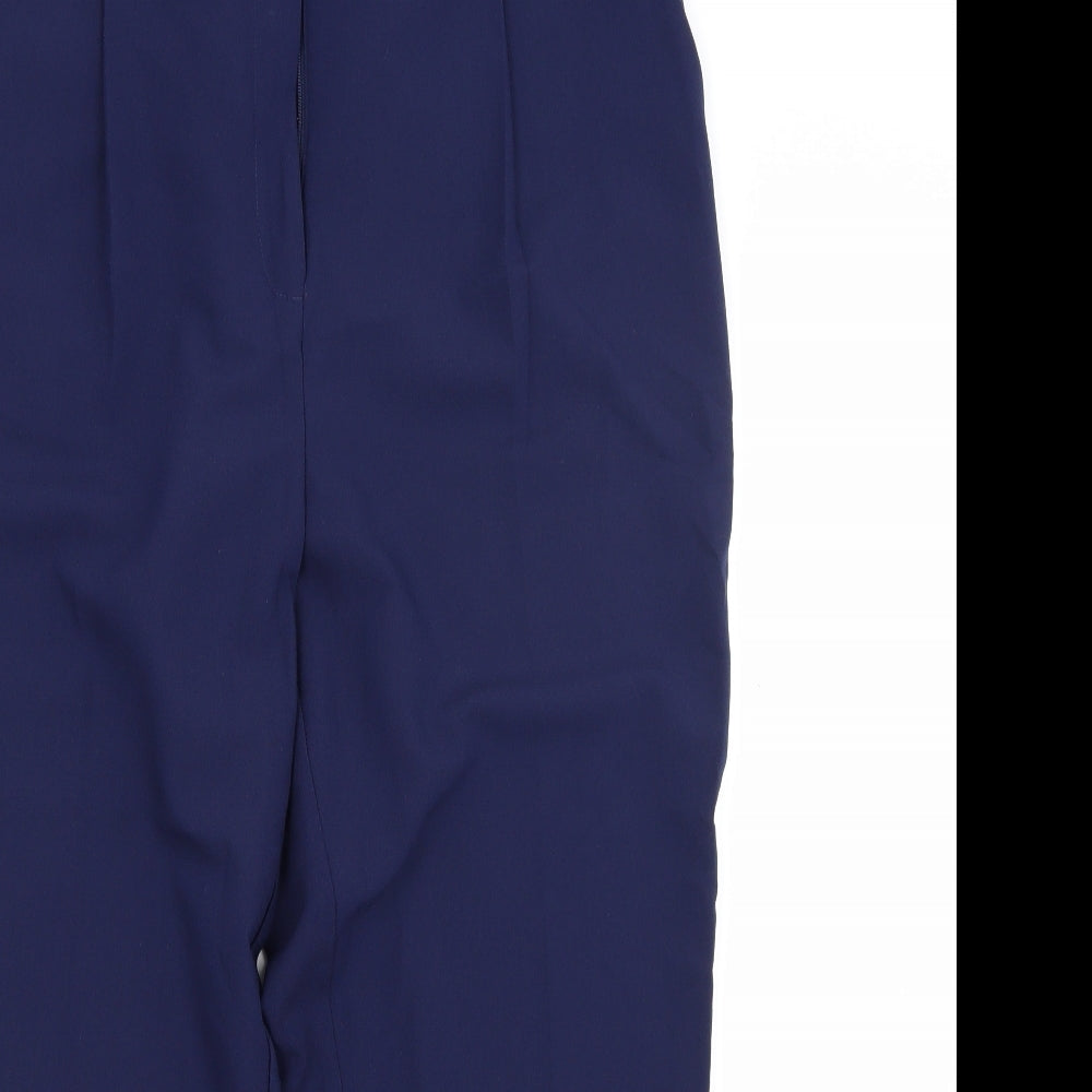 Papaya Womens Blue   Trousers  Size 16 L27 in