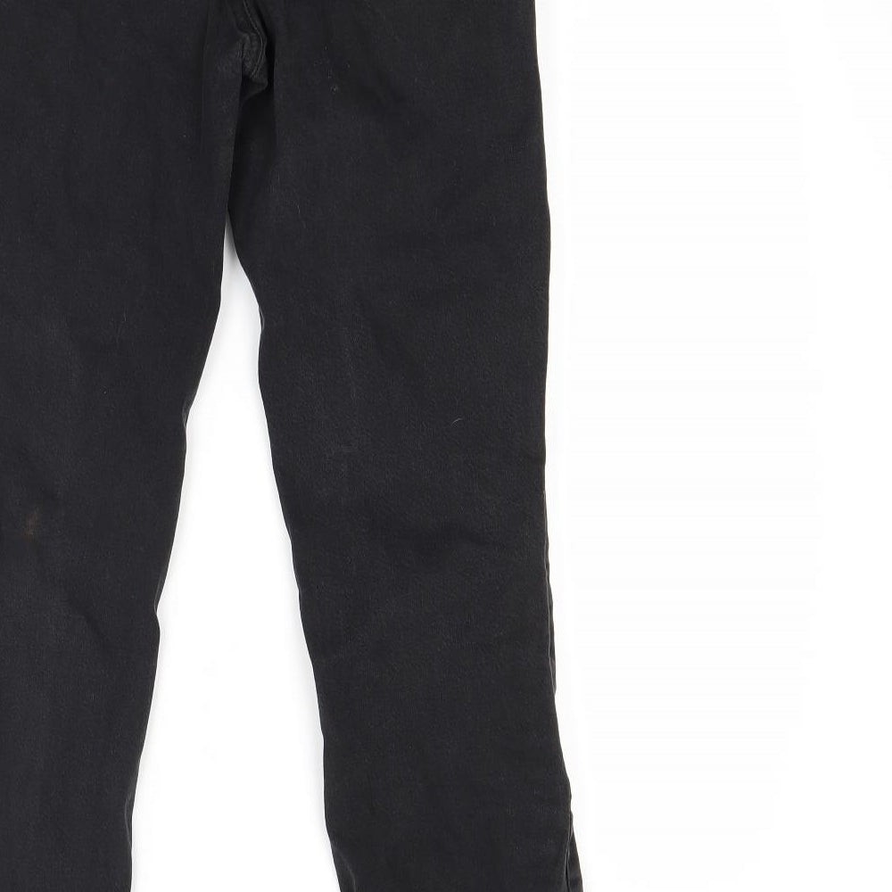 Papaya Womens Black  Denim Straight Jeans Size 10 L27 in