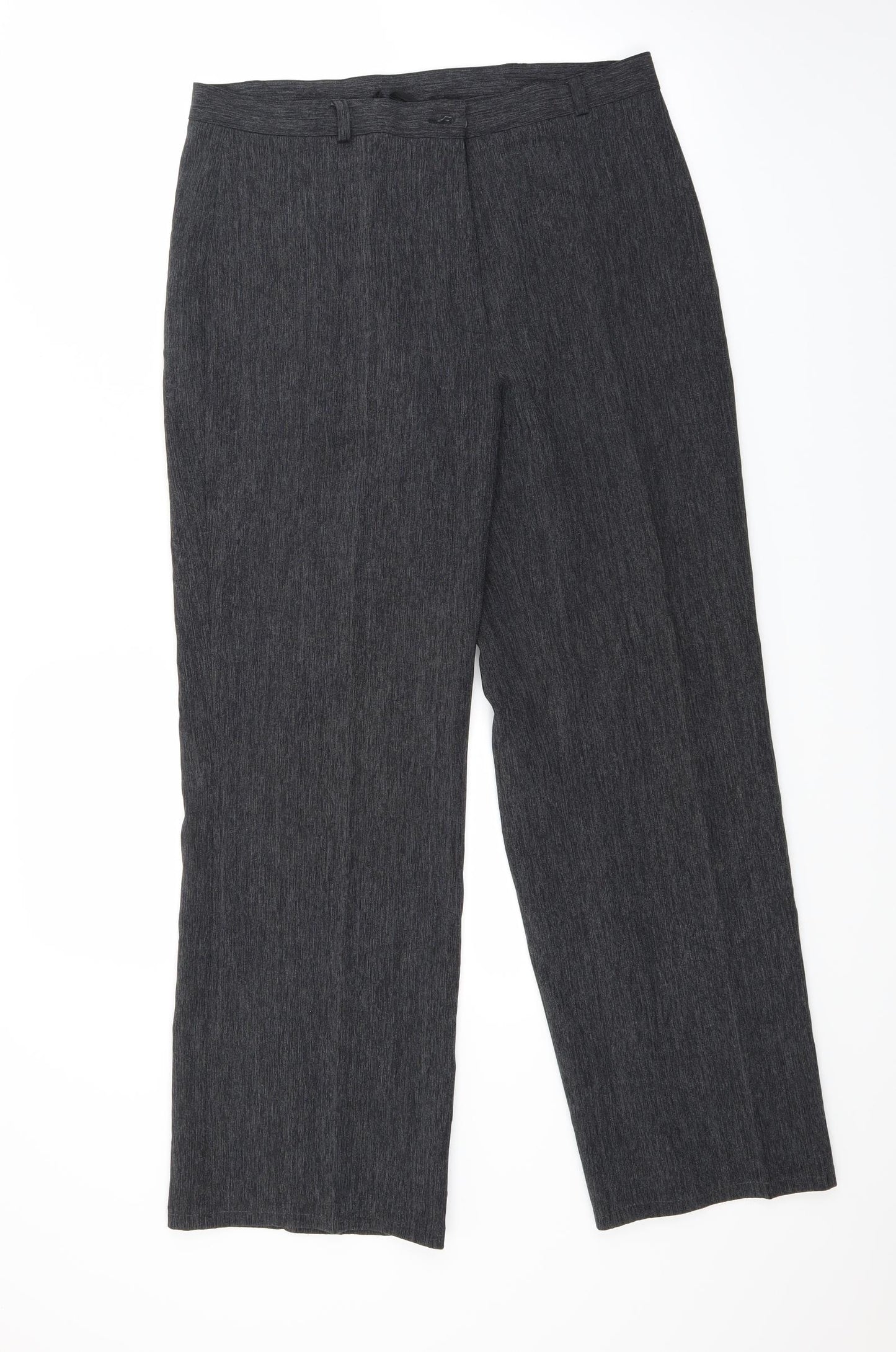 EWA Womens Grey   Trousers  Size 16 L28 in