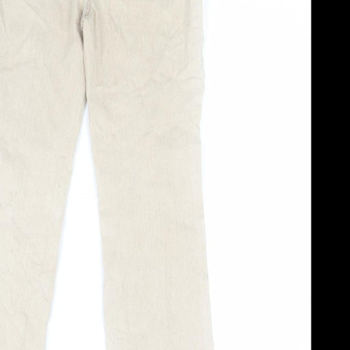 Gerry Webber Womens Beige  Denim Straight Jeans Size 8 L26 in