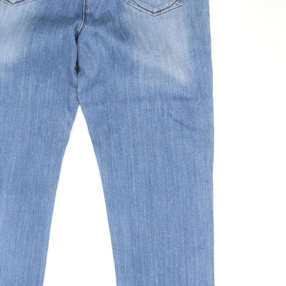 TU Womens Blue  Denim Straight Jeans Size 20 L36 in