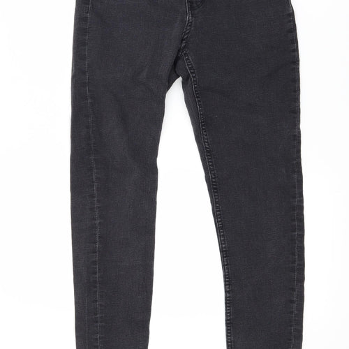 Divided Womens Black  Denim Skinny Jeans Size 10 L27 in