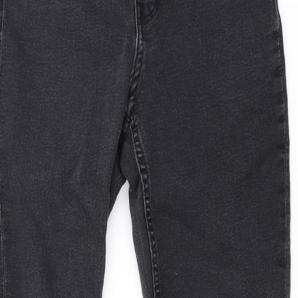 Divided Womens Black  Denim Skinny Jeans Size 10 L27 in