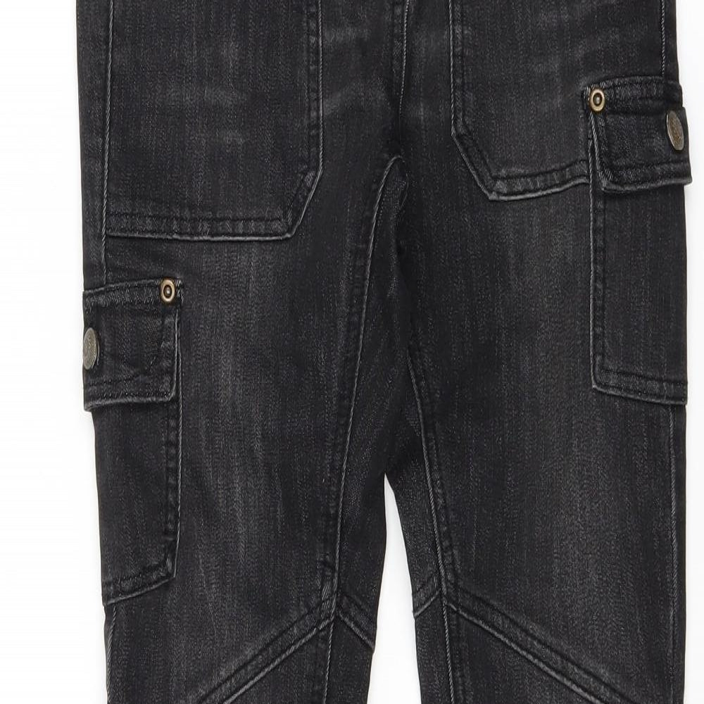 Yes Yes Womens Black  Denim Skinny Jeans Size 8 L28 in